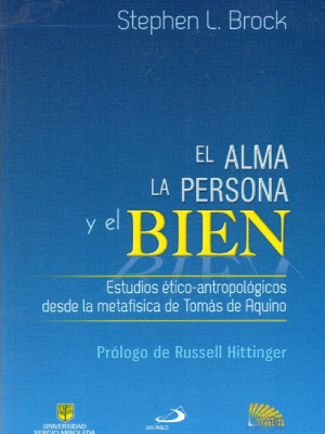 El alma la persona y el bien